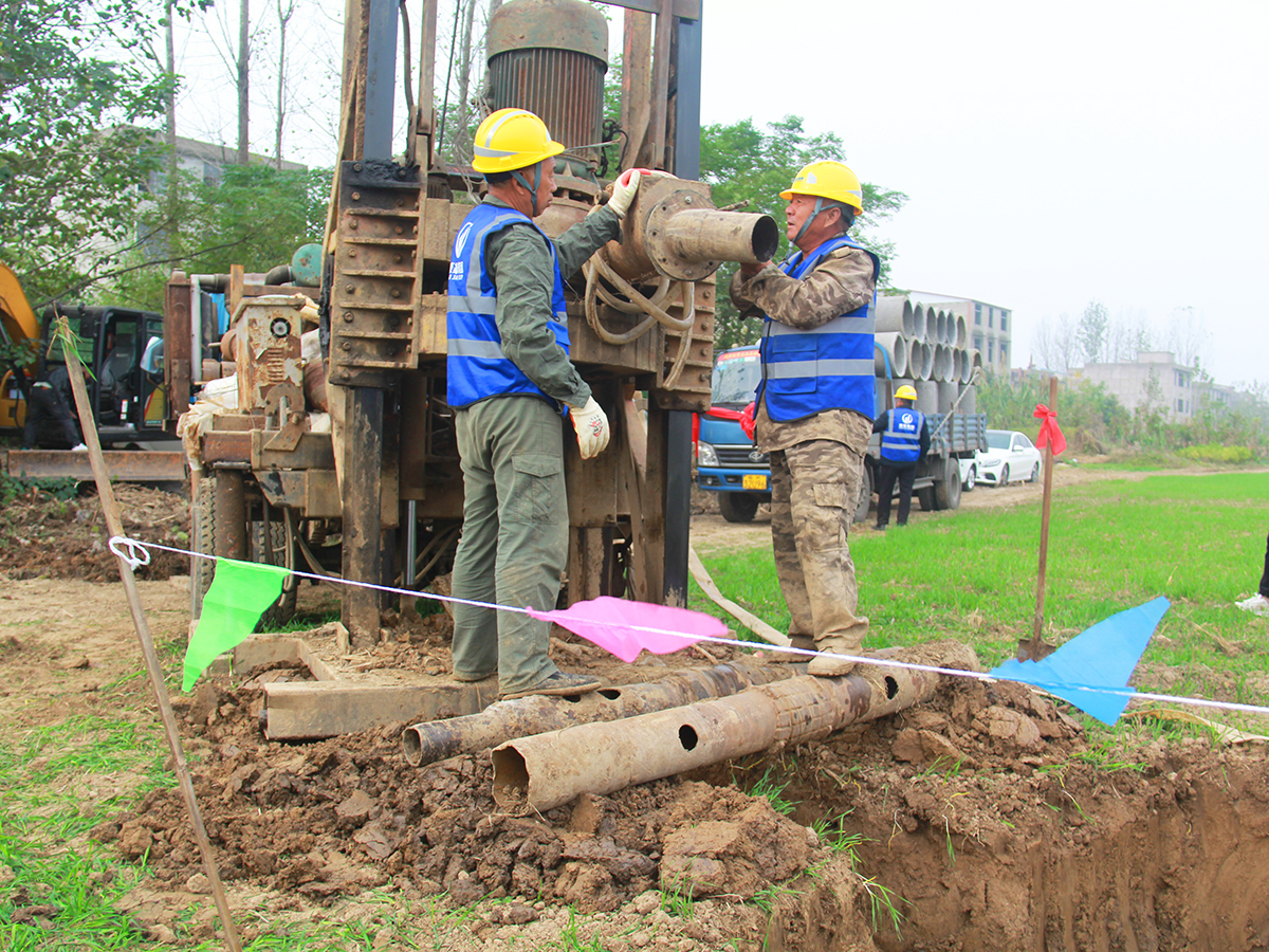 阜南縣2021年高標(biāo)準(zhǔn)農(nóng)田建設(shè)項(xiàng)目節(jié)水灌溉工程開工儀式3